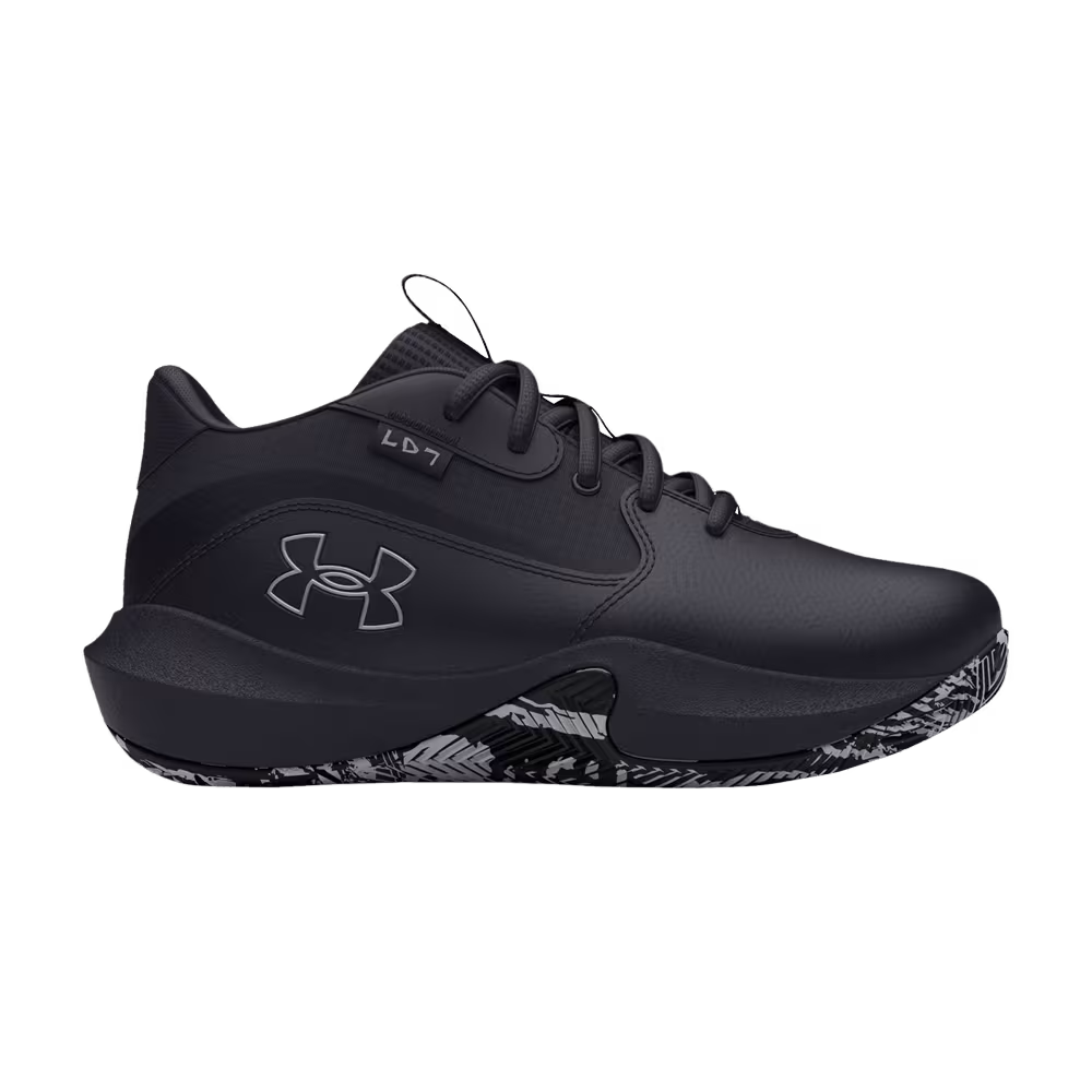 Under Armour Lockdown 7 PS Black Metallic Silver