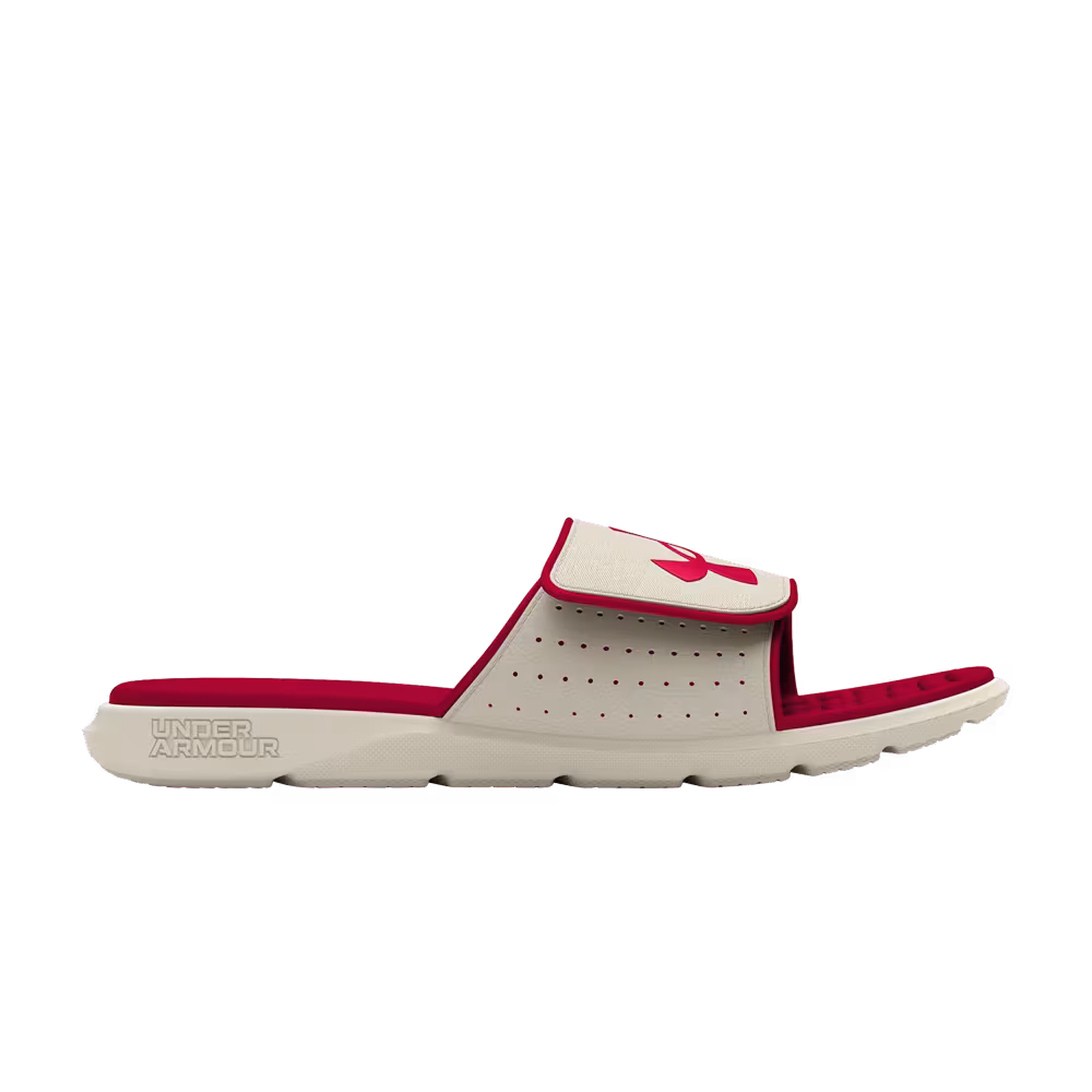 Under Armour Ignite Pro Slide Summit White Inferno Red