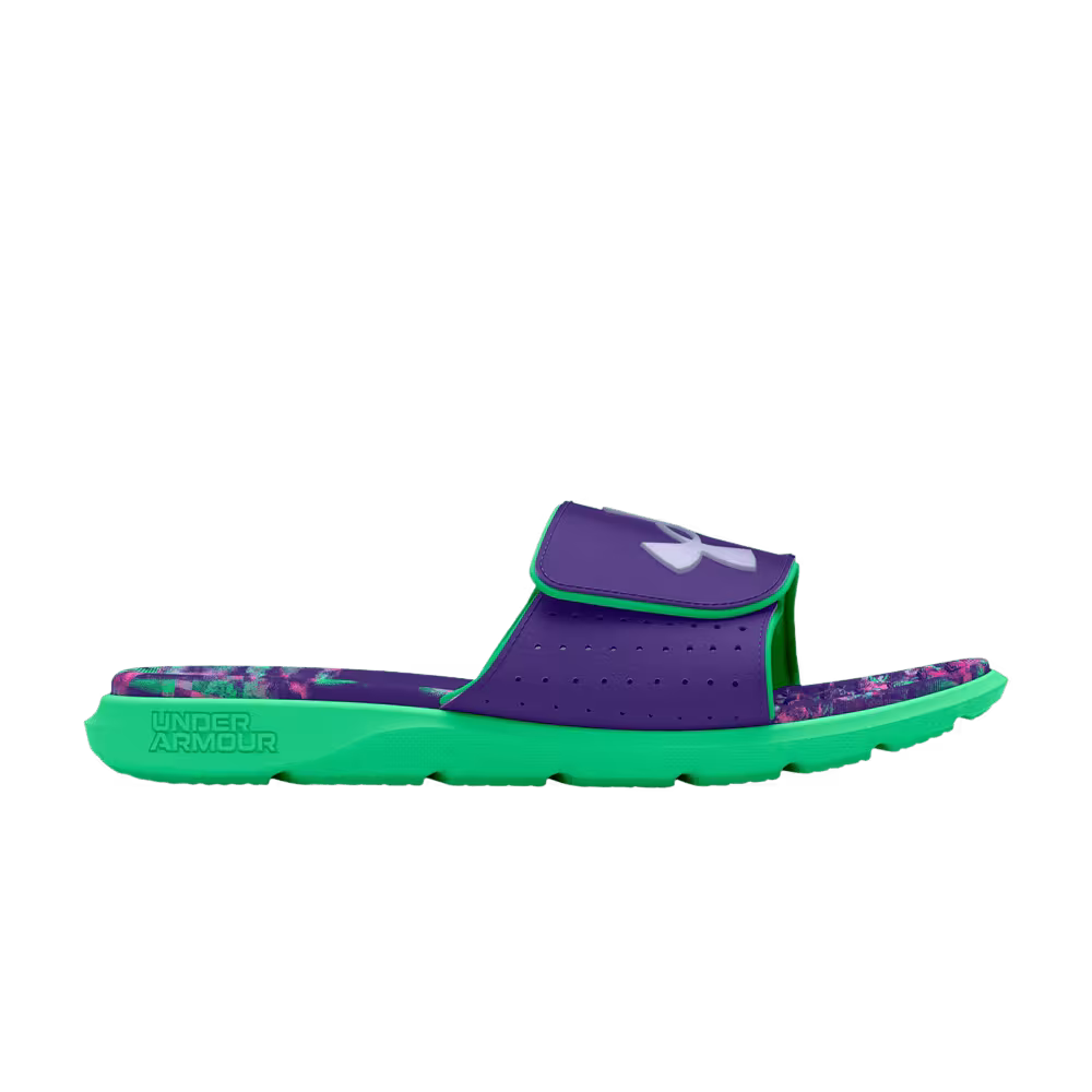 Under Armour Ignite Pro Slide GS Vapor Green Celeste