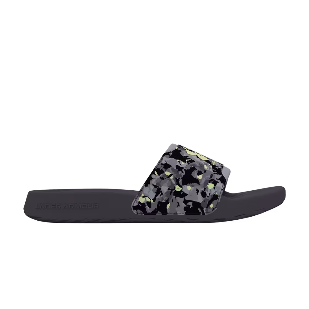Under Armour Ignite Select Graphic Slide Anthracite Retro Green Camo