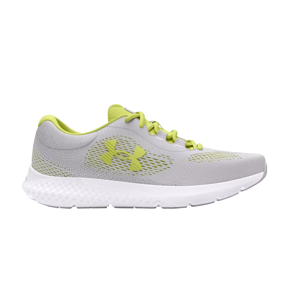 Under Armour Women's Charged Rogue 4 Halo Grey Sonic Yellow