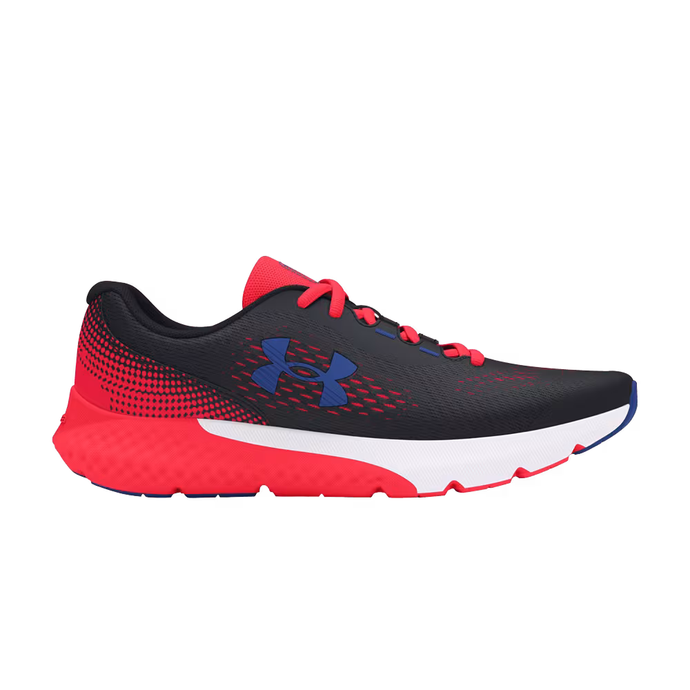Under Armour Charged Rogue 4 GS Black Beta Blue