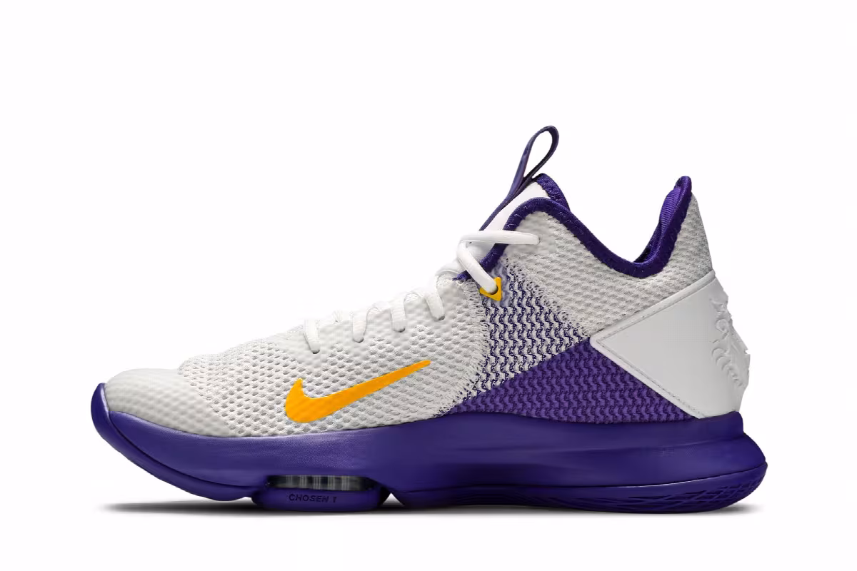Nike LeBron Witness 4 Lakers, view 4