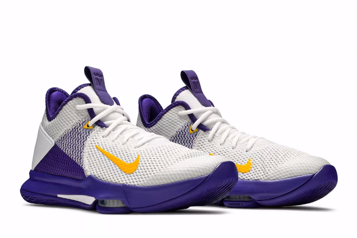 Nike LeBron Witness 4 Lakers, view 9