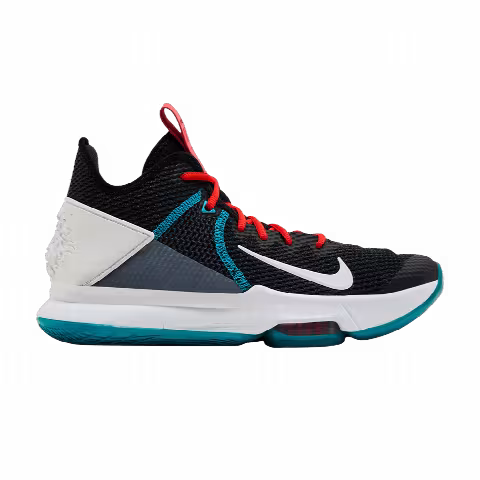 Nike LeBron Witness 4 'Black Red Glass Blue'