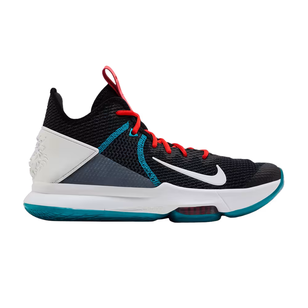 Nike LeBron Witness 4 Black Red Glass Blue