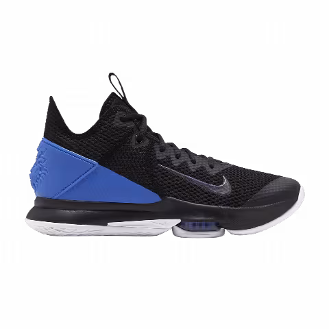 Nike LeBron Witness 4 'Black Hyper Cobalt'