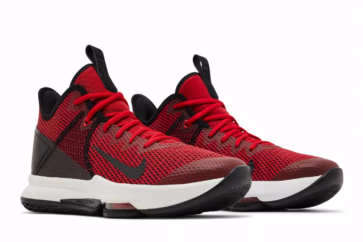 Nike LeBron Witness 4 Gym Red, view 9