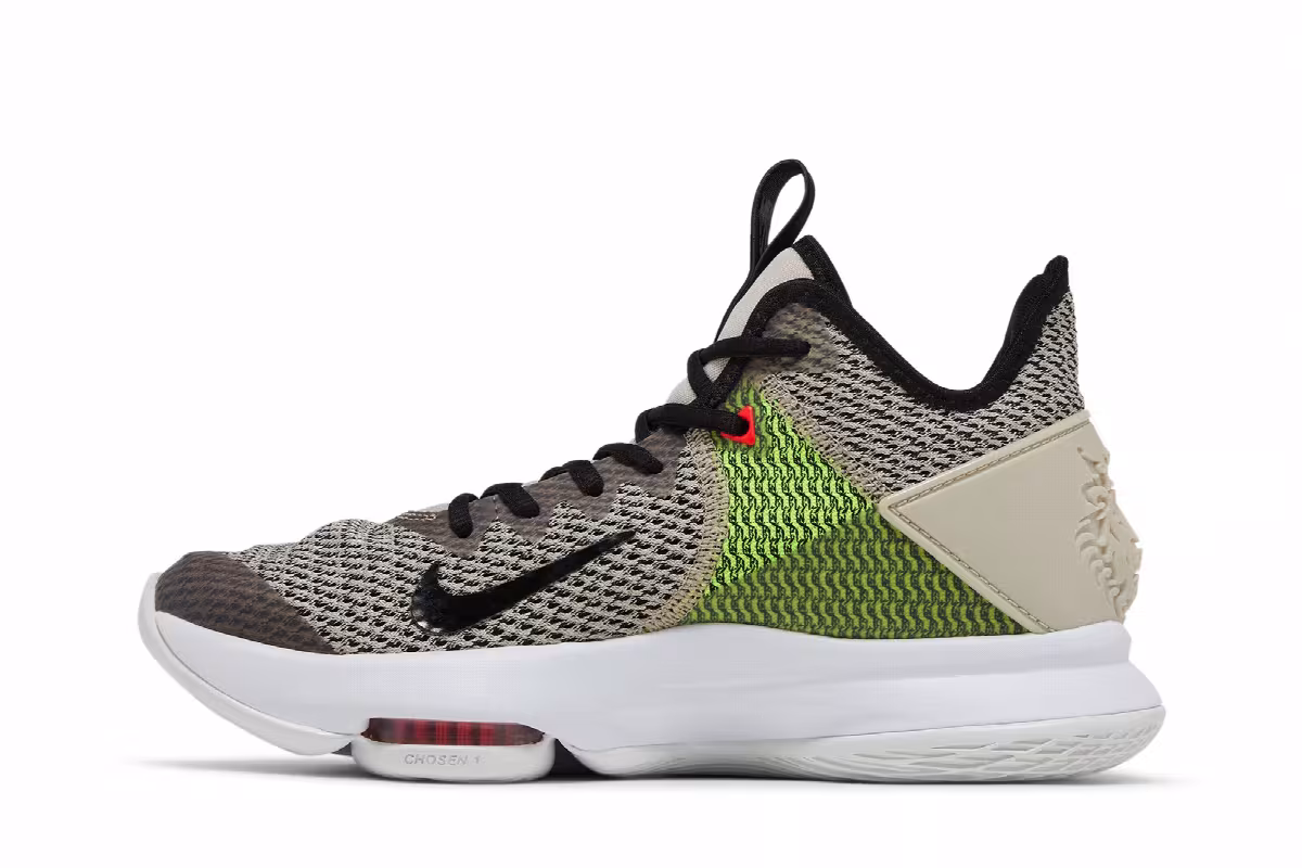 Nike LeBron Witness 4 String Volt, view 4