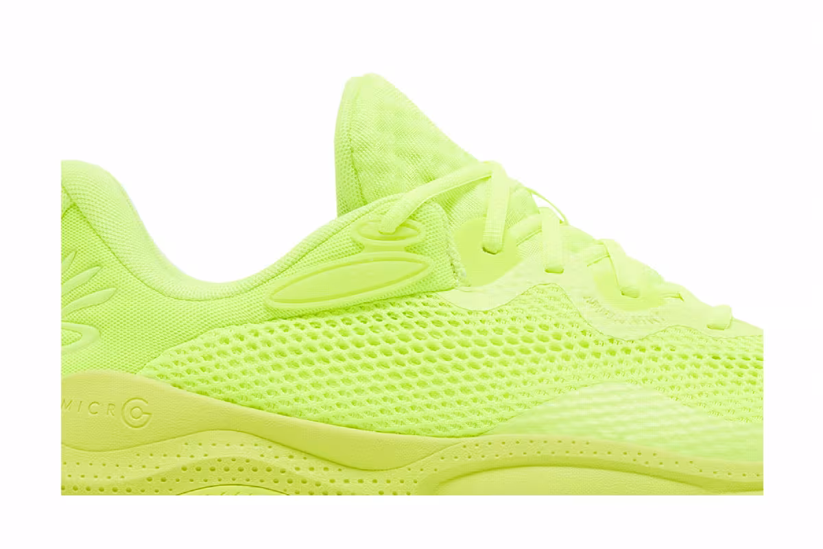 Under Armour Curry Splash 24 High Vis Yellow, view 3