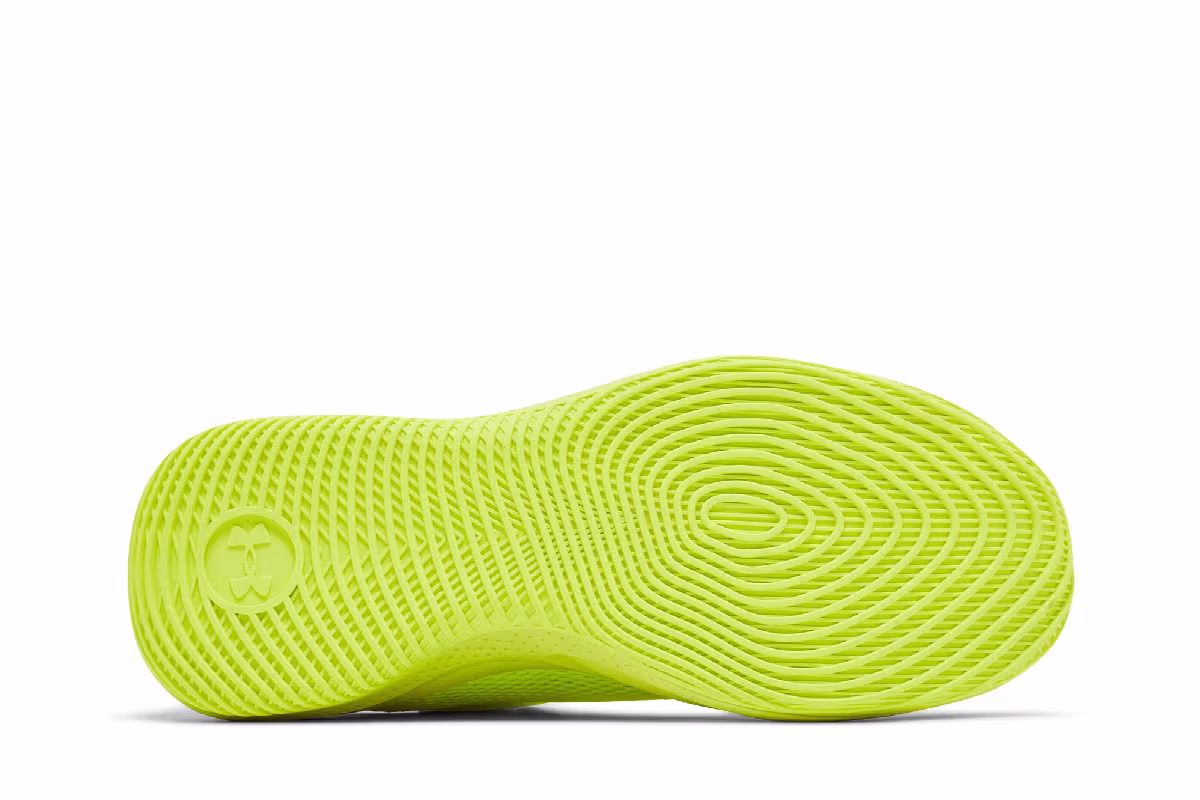 Under Armour Curry Splash 24 High Vis Yellow, view 5
