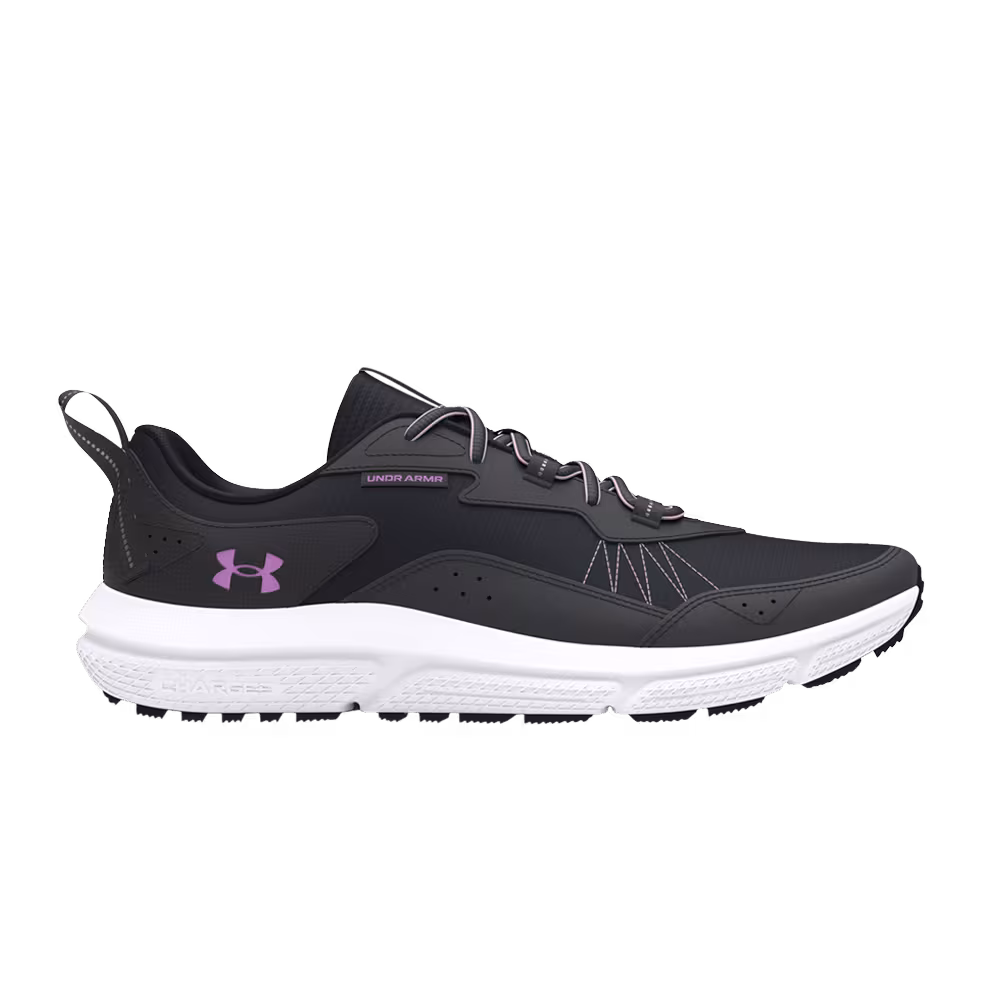 Under Armour Women's Charged Verssert 2 Black Provence Purple