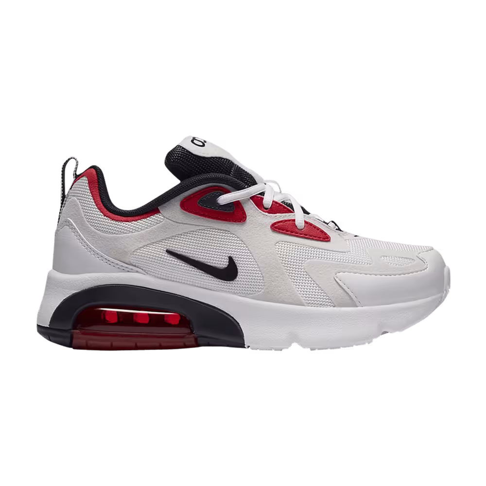 Nike Air Max 200 GS Summit White University Red