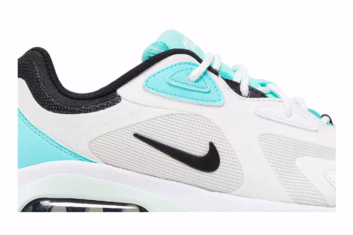 Nike Women's Air Max 200 White Oracle Aqua, view 3