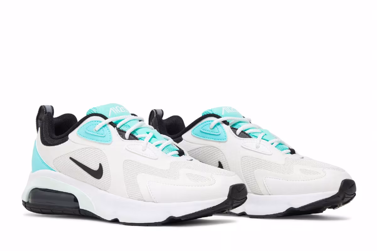 Nike Women's Air Max 200 White Oracle Aqua, view 9