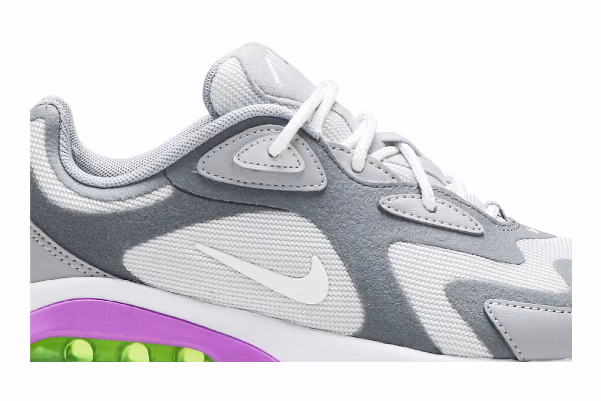 Nike Women's Air Max 200 Pure Platinum Volt, view 3