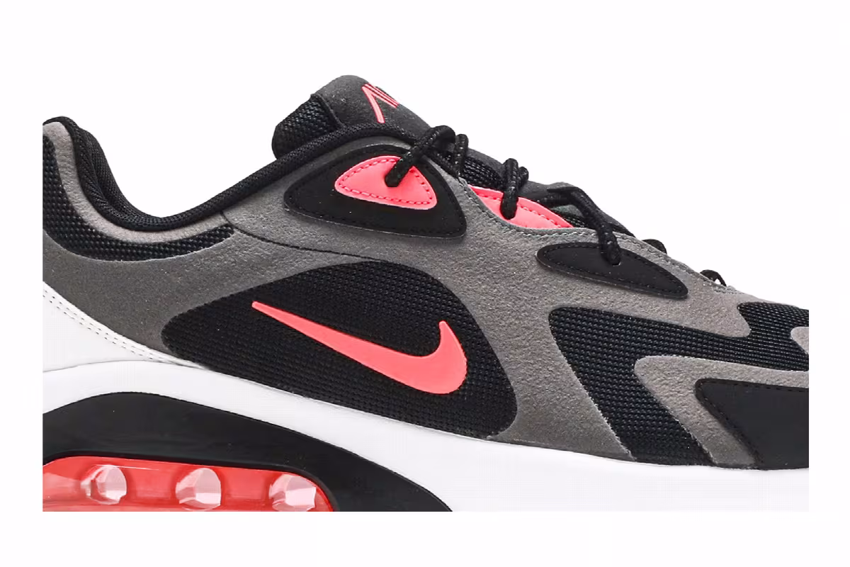 Nike Air Max 200 Thunder Grey Hot Punch, view 3