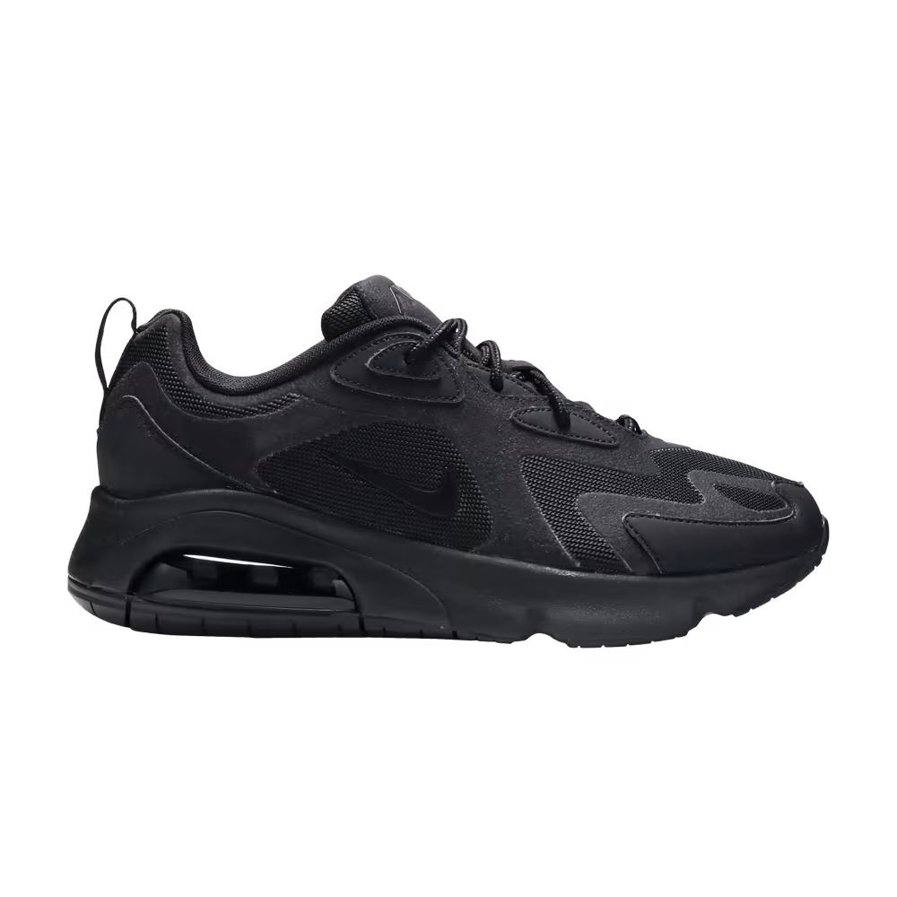 Nike Women's Air Max 200 Triple Black