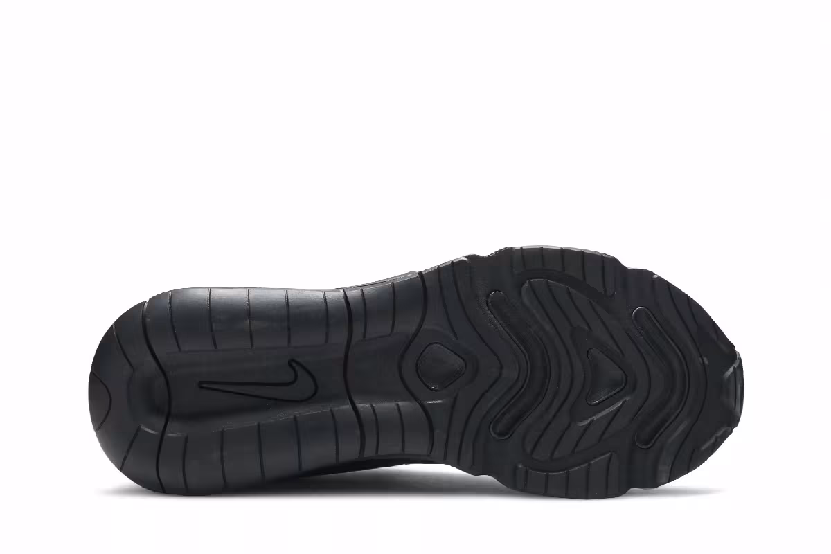 Nike Women's Air Max 200 Triple Black, view 5