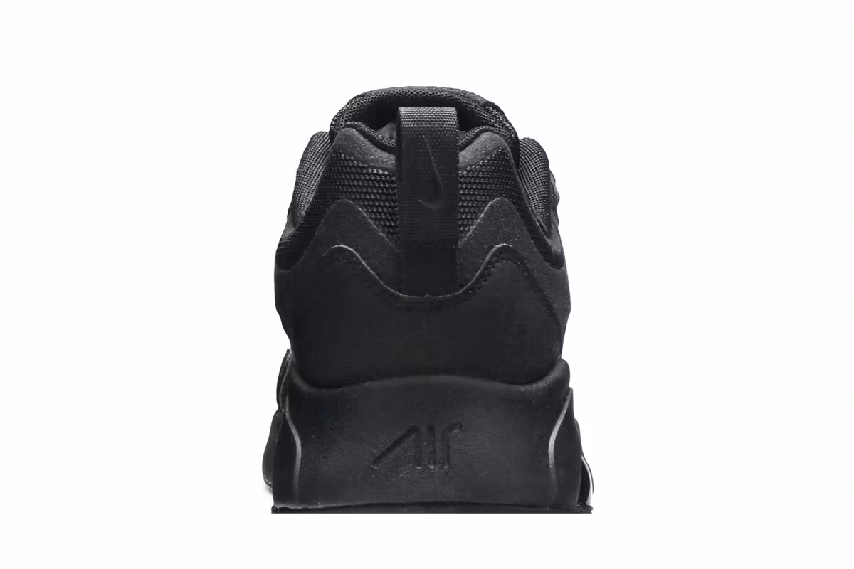 Nike Women's Air Max 200 Triple Black, view 8
