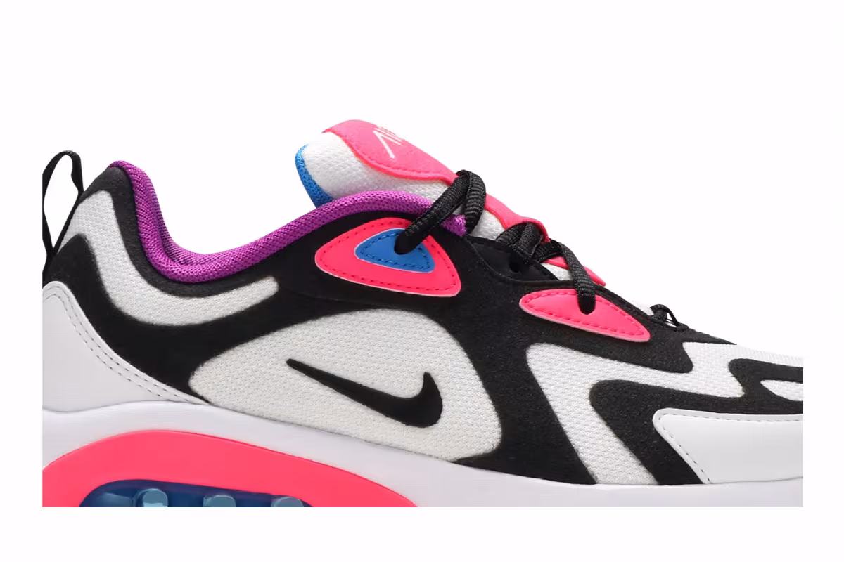 Nike Air Max 200 GS White Hyper Pink, view 3