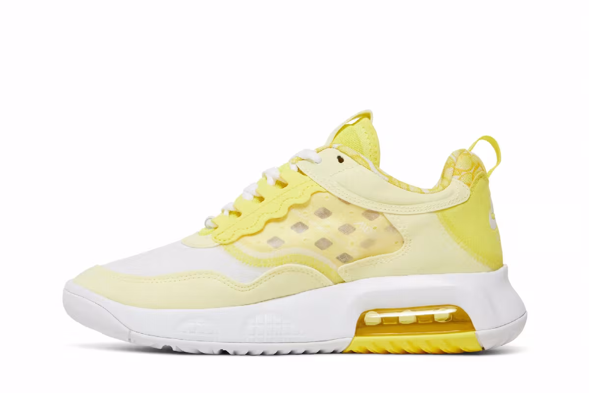Nike Jordan Air Max 200 GS Dynamic Yellow, view 4