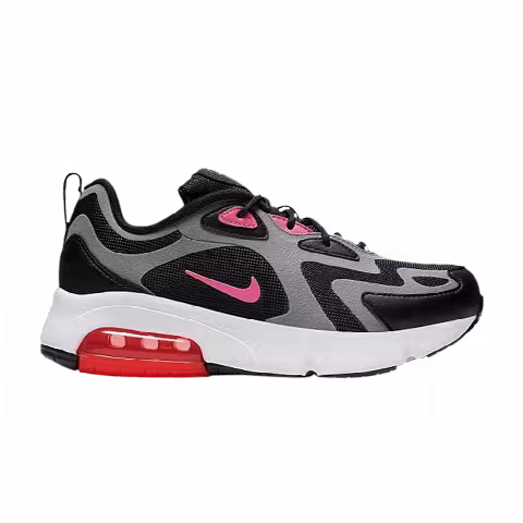 Nike Air Max 200 GS 'Black Hot Punch'