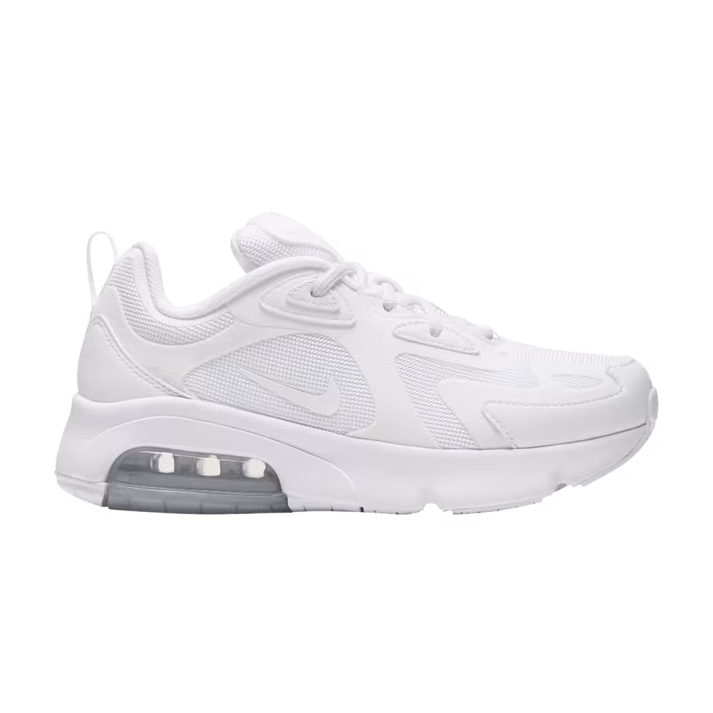 Nike Air Max 200 GS Triple White