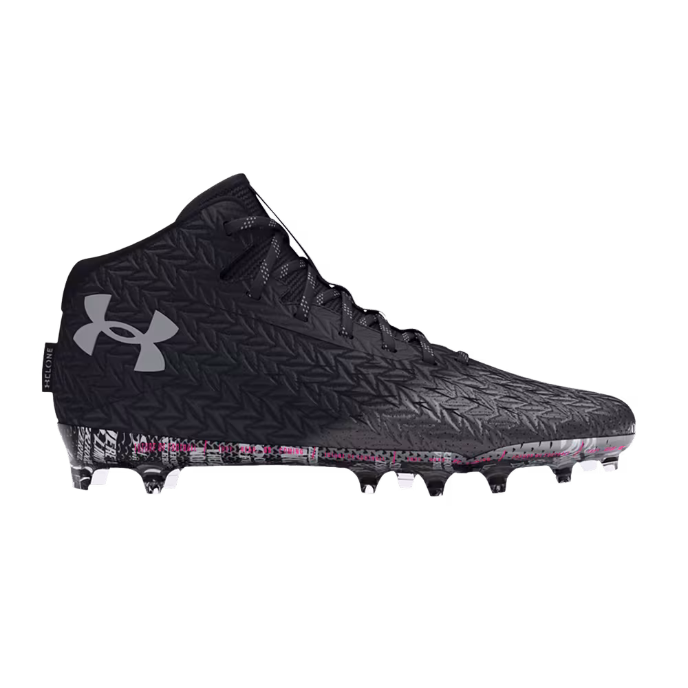 Under Armour Women's Spotlight 4 MC Black Metallic Silver