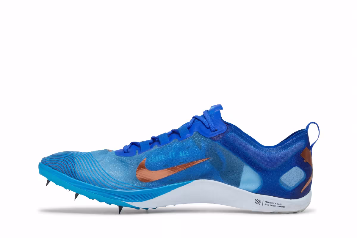 Nike Zoom Victory 5 XC Racer Blue Copper, view 4