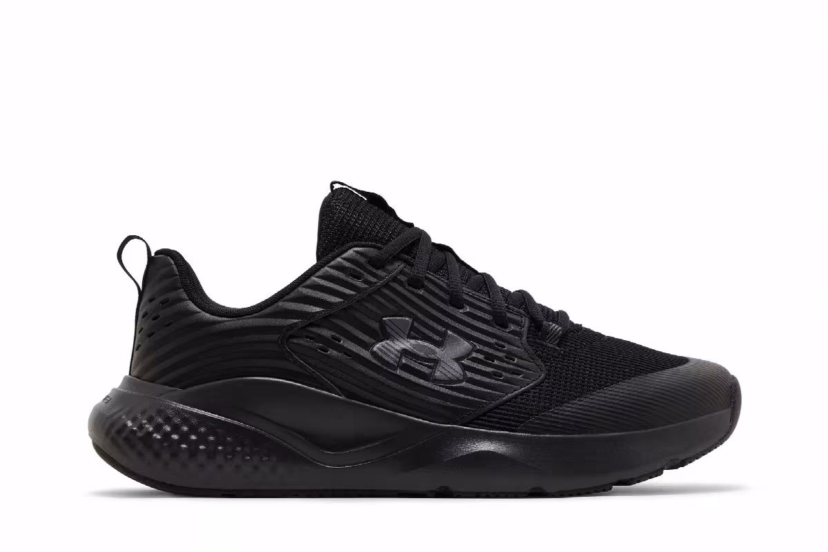 Under Armour Charged Commit 4 Triple Black, view 2