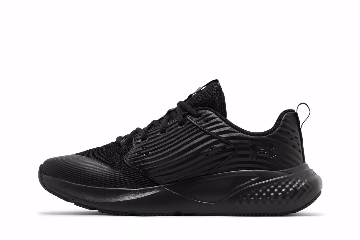 Under Armour Charged Commit 4 Triple Black, view 4