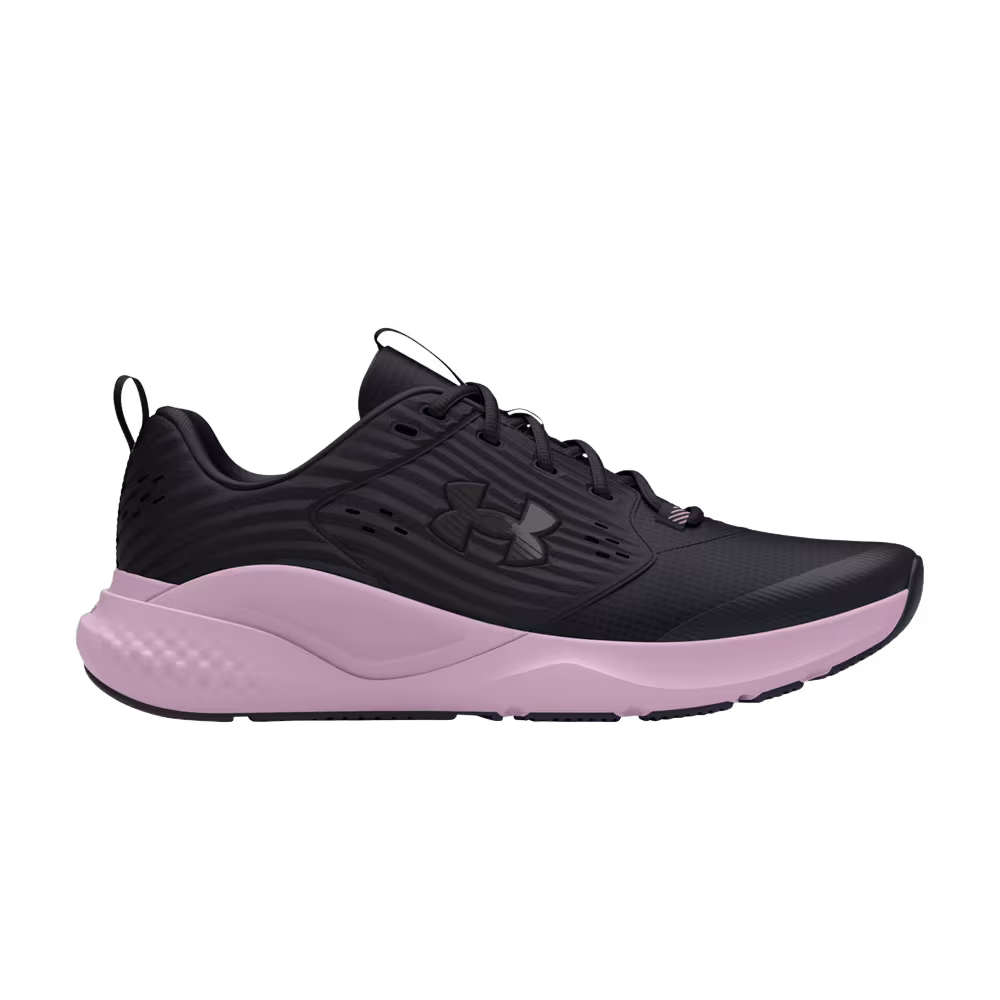 Under Armour Women's Charged Commit 4 Black Purple Ace