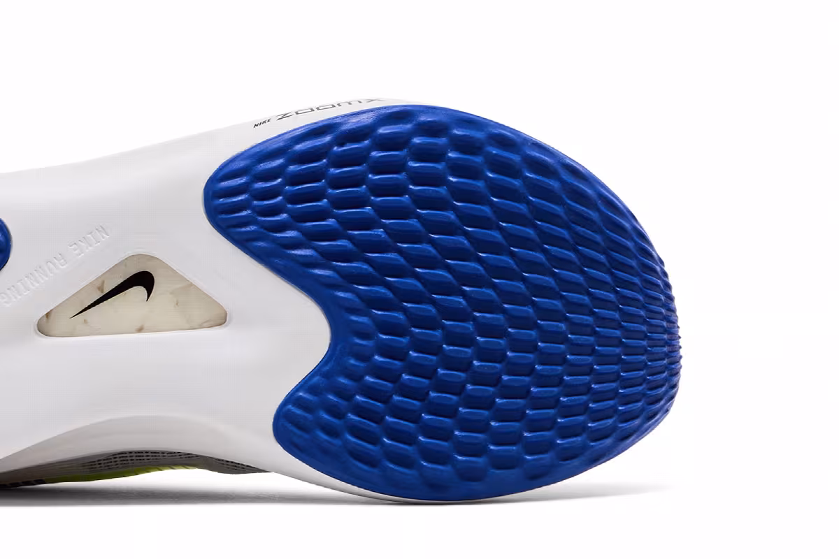 Nike Zoom Fly 5 Premium White Racer Blue Volt, view 6
