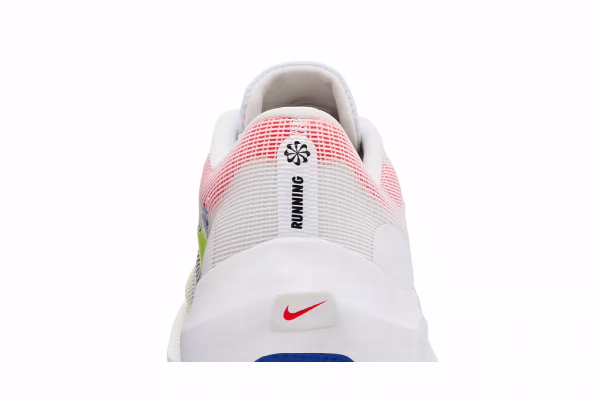 Nike Zoom Fly 5 Premium White Racer Blue Volt, view 8