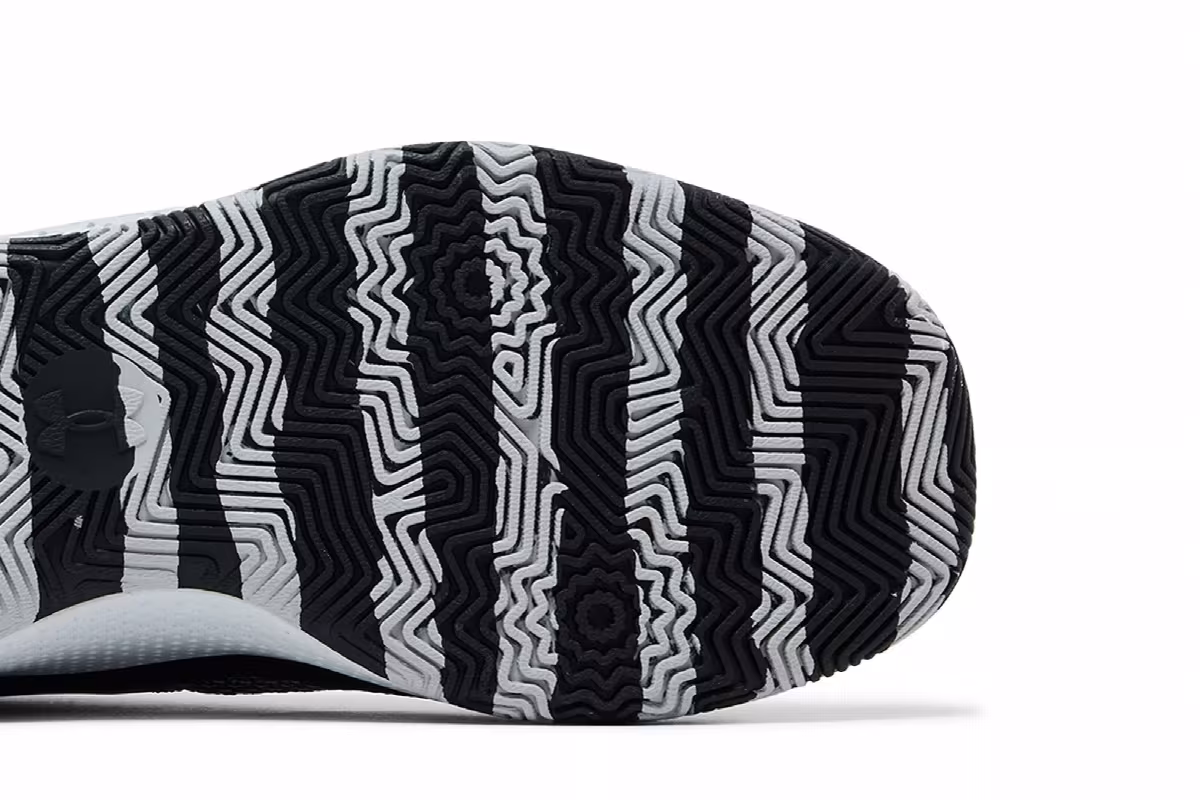 Under Armour Curry 3Zer0 24 Black Halo Grey, view 6
