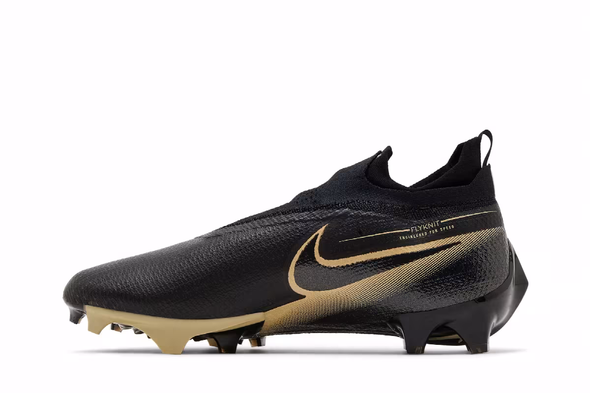 Nike Vapor Edge Elite 360 Flyknit Black Gold, view 4