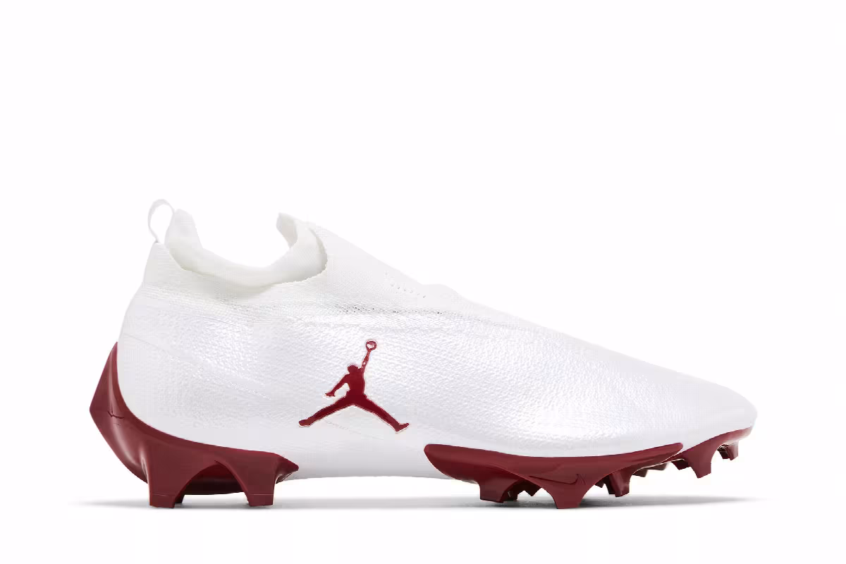 Nike Jordan Vapor Edge Elite 360 Flyknit SMU Oklahoma Sooners Away, view 2