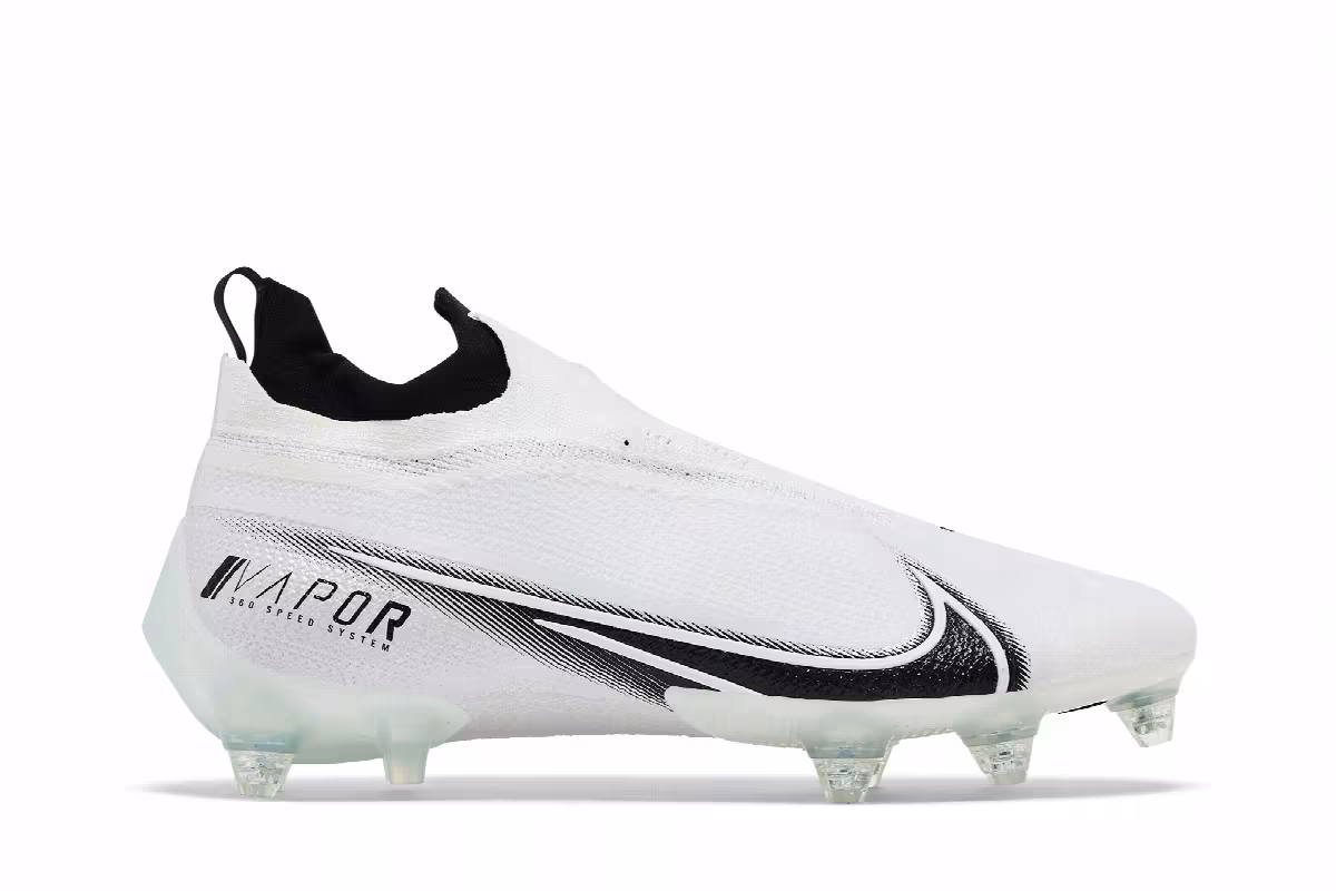 Nike Vapor Edge Elite 360 Flyknit White Black, view 2
