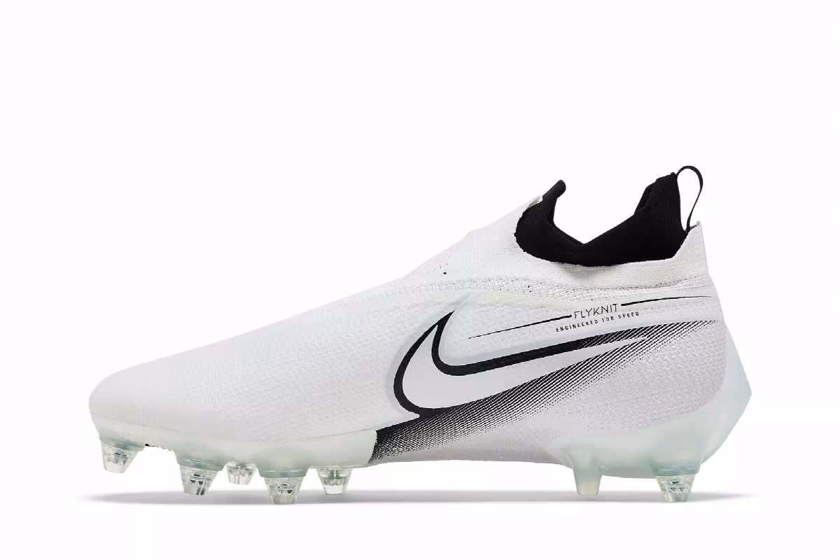 Nike Vapor Edge Elite 360 Flyknit White Black, view 4