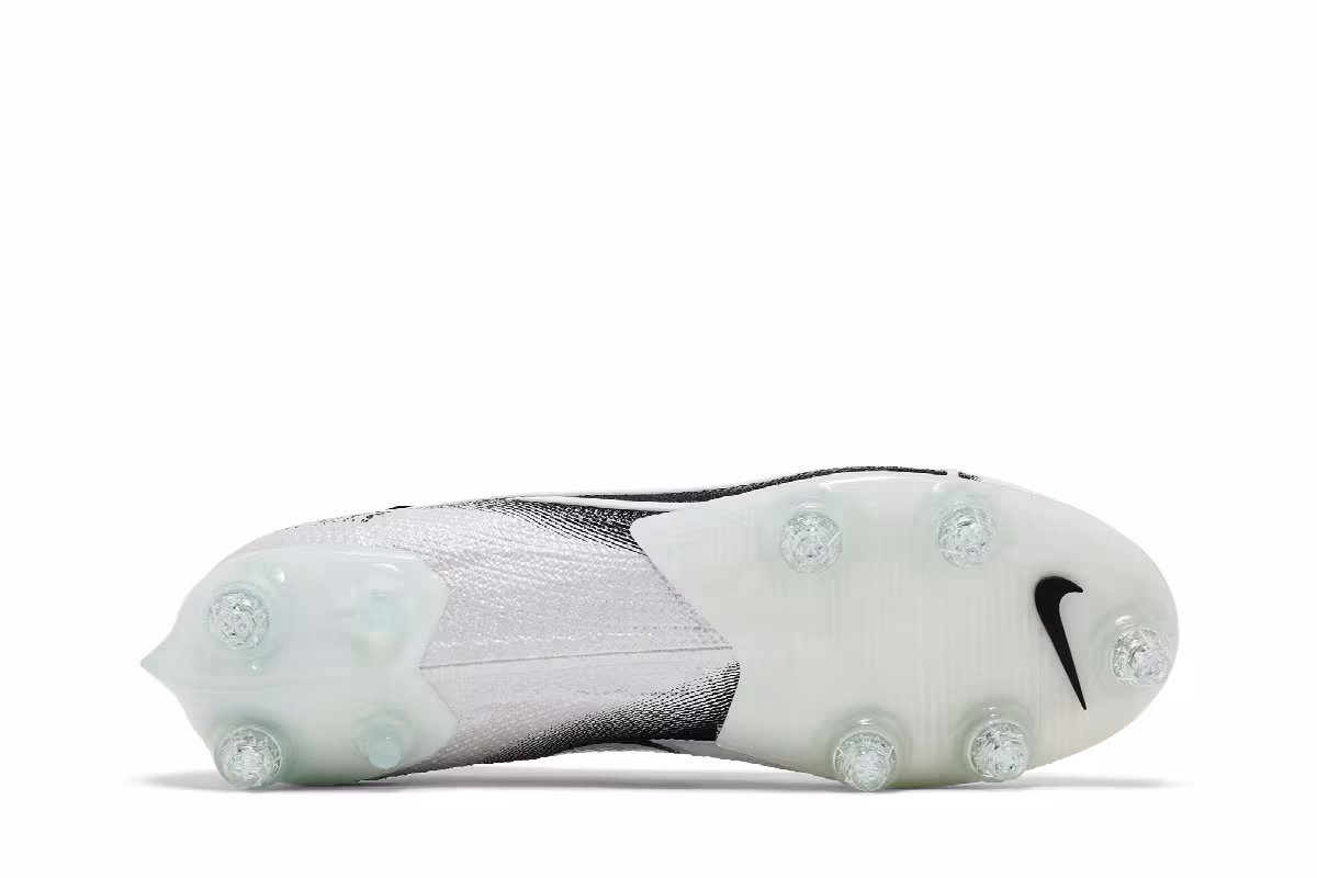 Nike Vapor Edge Elite 360 Flyknit White Black, view 5