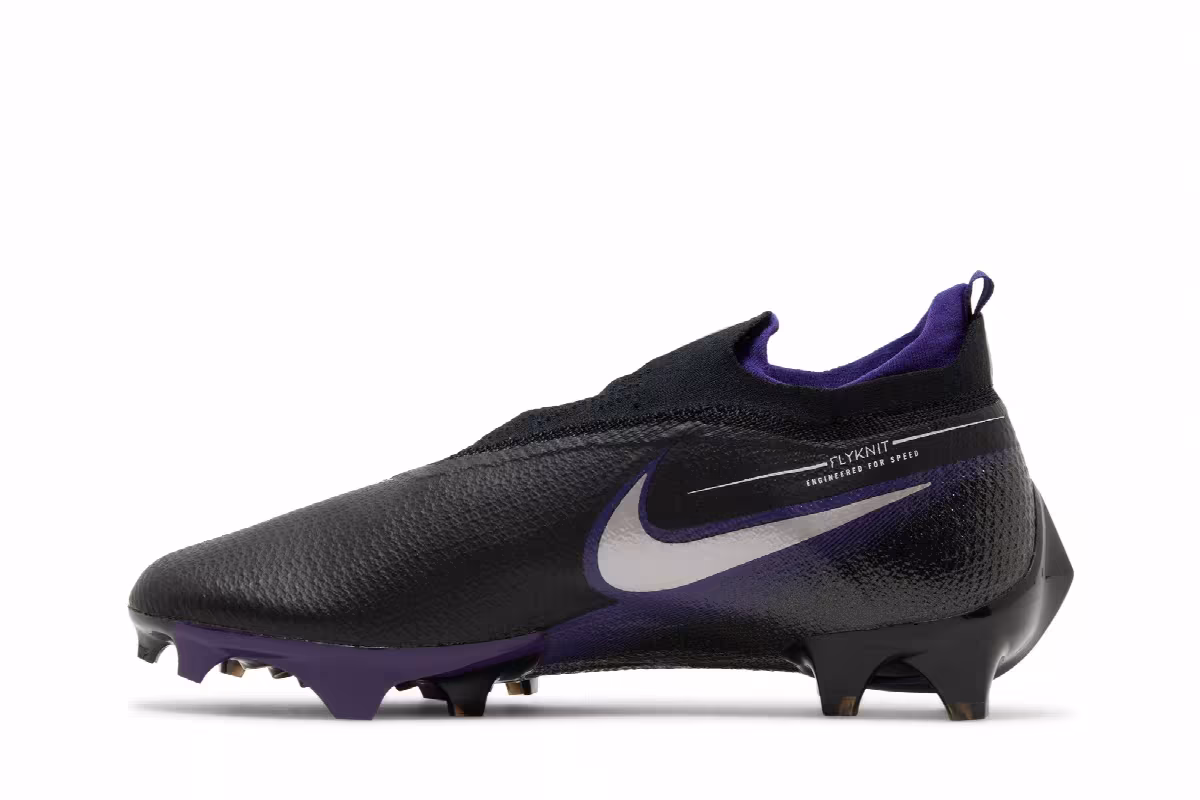 Nike Vapor Edge Elite 360 Flyknit Black New Orchid, view 4