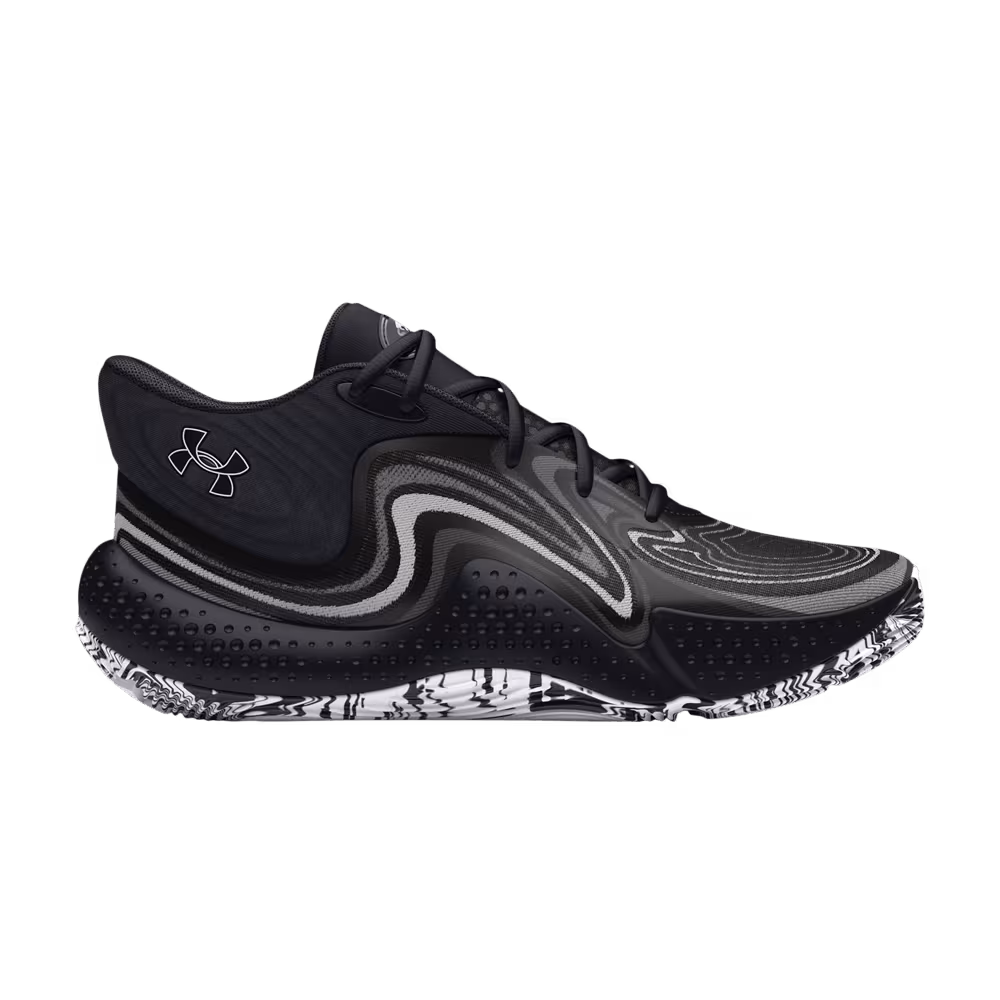 Under Armour Spawn 6 Mid Black Distant Grey