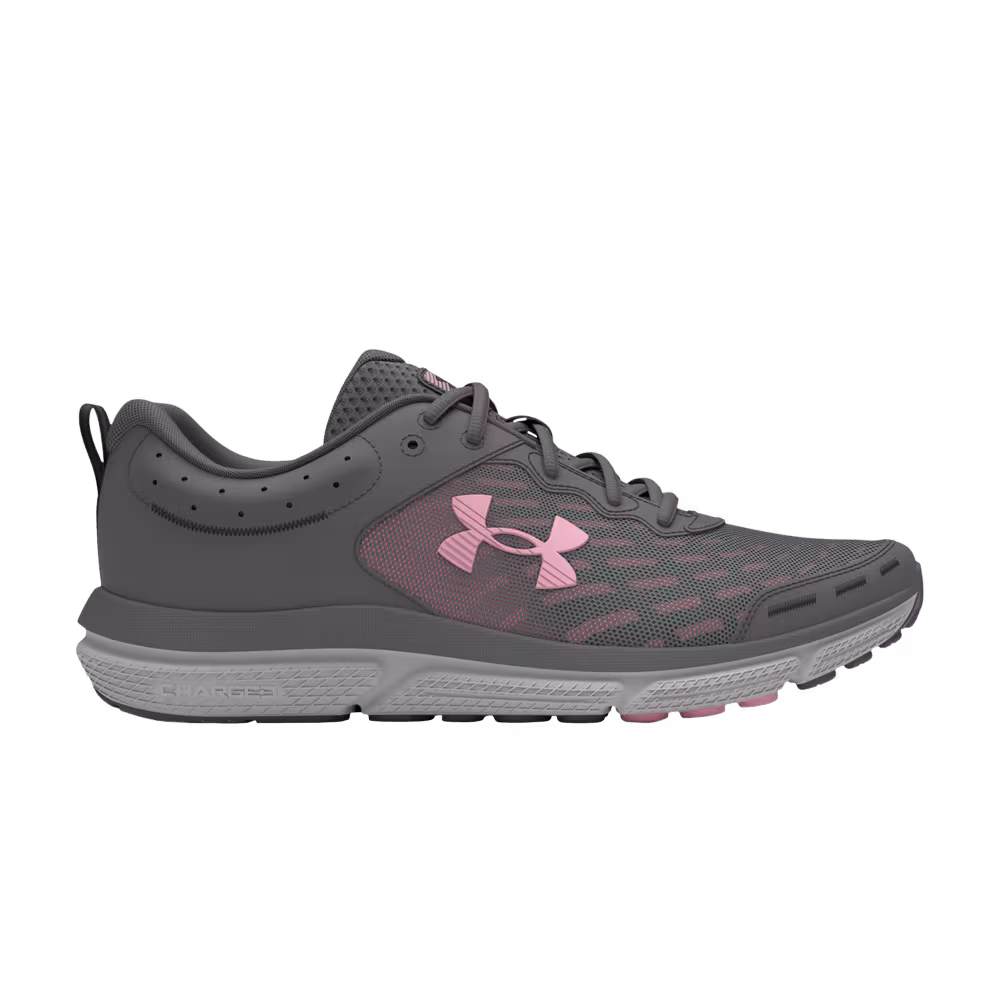 Under Armour Women's Charged Assert 10 Wide Castlerock Pink