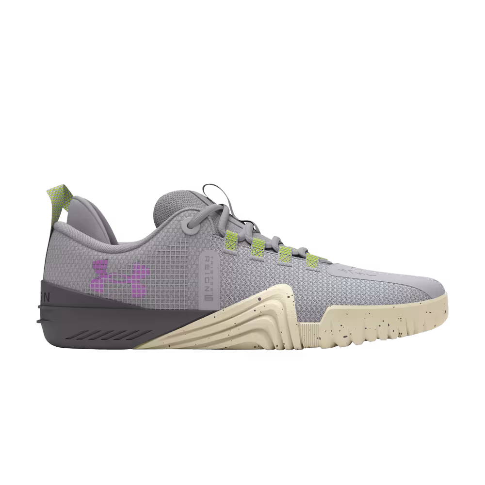Under Armour Women's TriBase Reign 6 Halo Grey Provence Purple