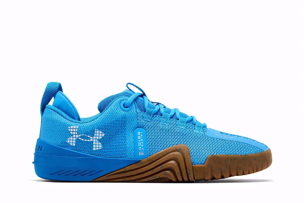 Under Armour TriBase Reign 6 Viral Blue Gum, view 2