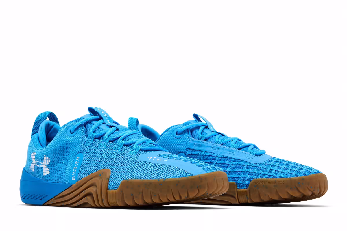 Under Armour TriBase Reign 6 Viral Blue Gum, view 9