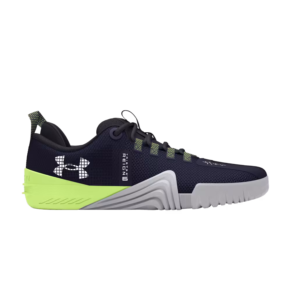 Under Armour TriBase Reign 6 Midnight Navy Morph Green