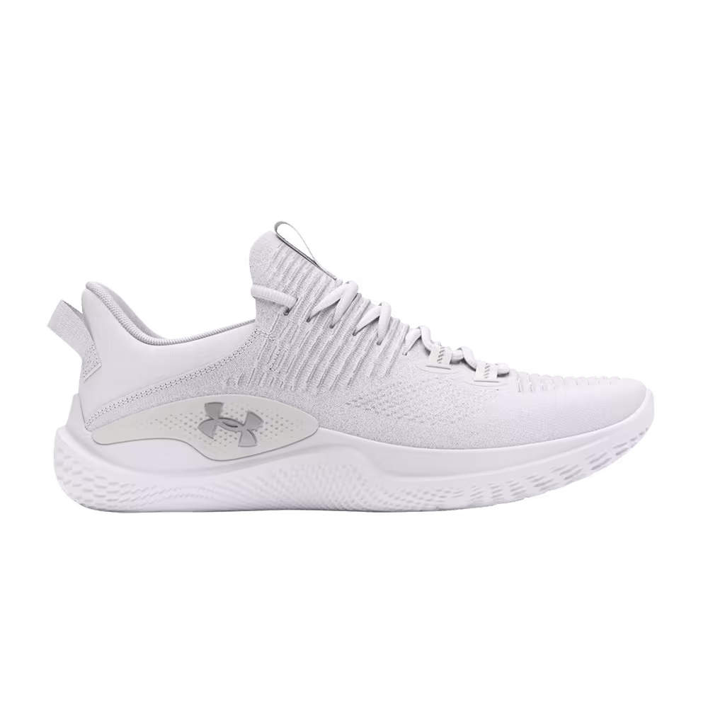 Under Armour Flow Dynamic IntelliKnit White Metallic Silver