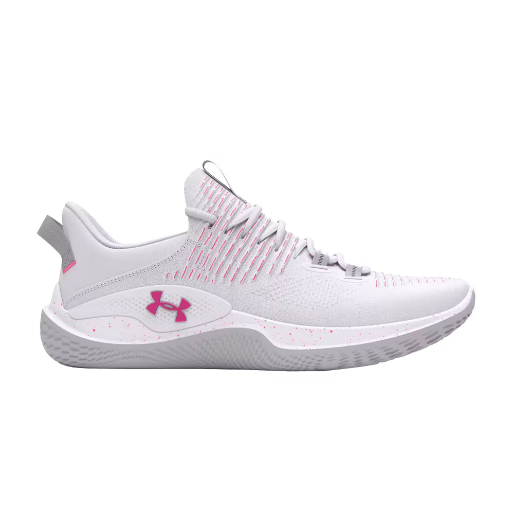 Under Armour Women's Flow Dynamic IntelliKnit White Astro Pink